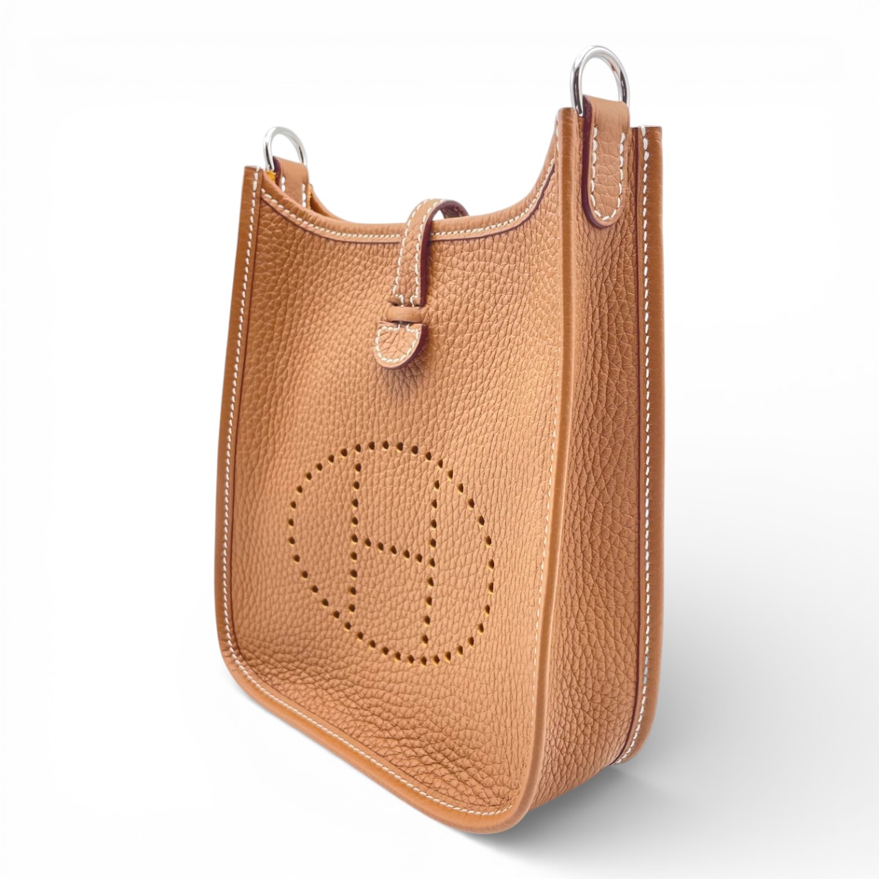 エルメス ミニエヴリン アマゾーヌ TPM ゴールド トリヨンクレマンス シルバー金具 K刻印