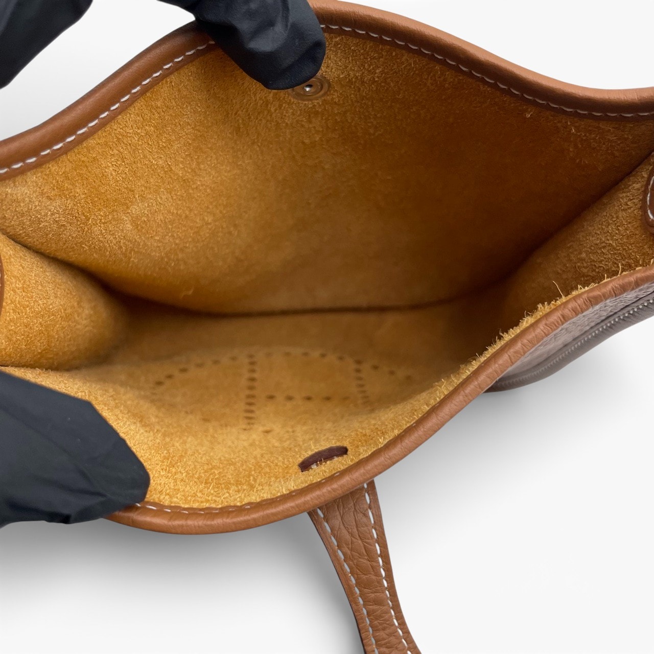 エルメス ミニエヴリン アマゾーヌ TPM ゴールド トリヨンクレマンス シルバー金具 K刻印