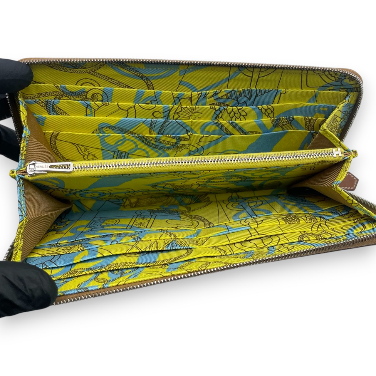 エルメス アザップロング シルクイン 20 ゴールド エプソン シルバー