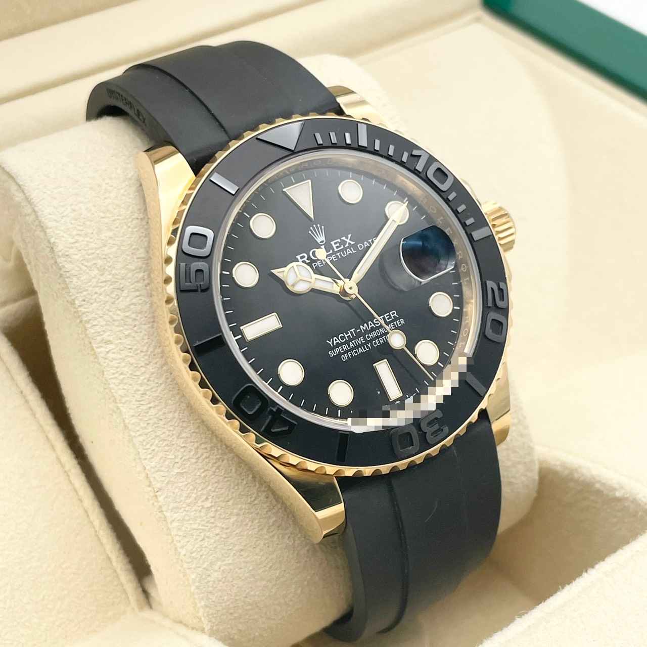 ロレックス ヨットマスター 226658 ブラック イエローゴールド 42mm