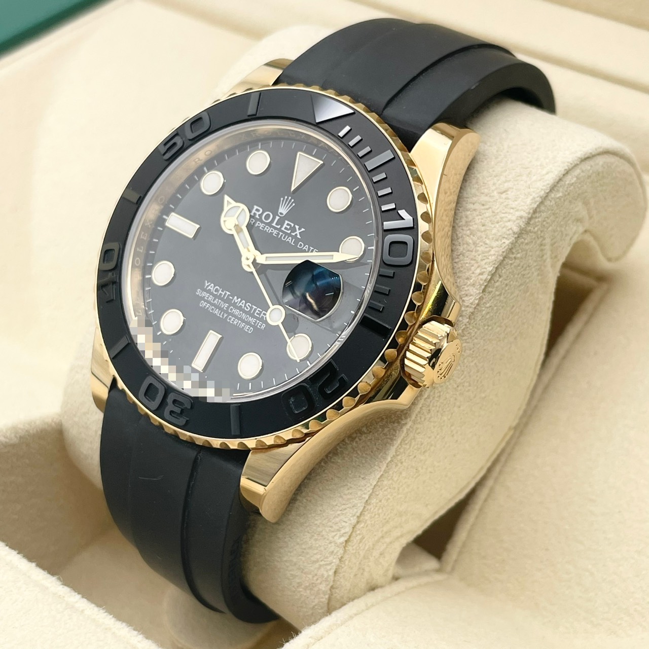 ロレックス ヨットマスター 226658 ブラック イエローゴールド 42mm