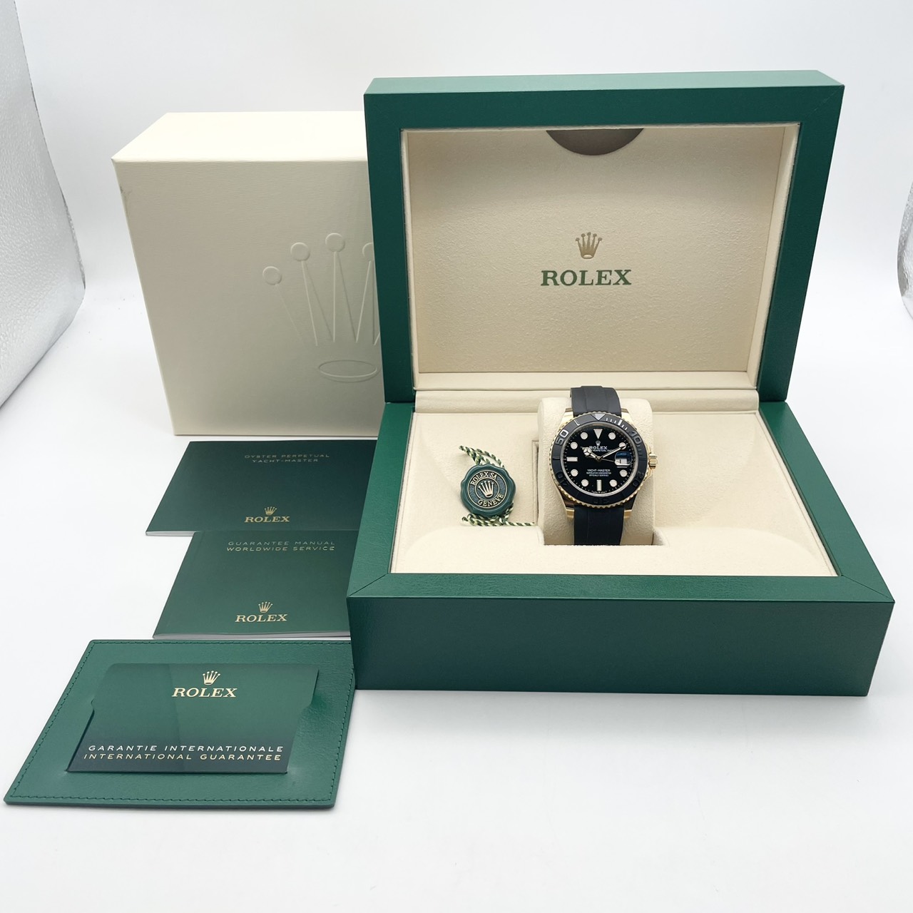 ロレックス ヨットマスター 226658 ブラック イエローゴールド 42mm