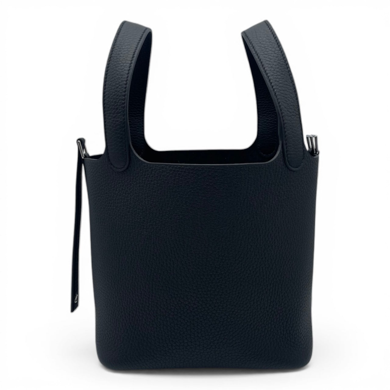 エルメス ピコタンロック PM ノワール トリヨンクレマンス シルバー金具 K刻印