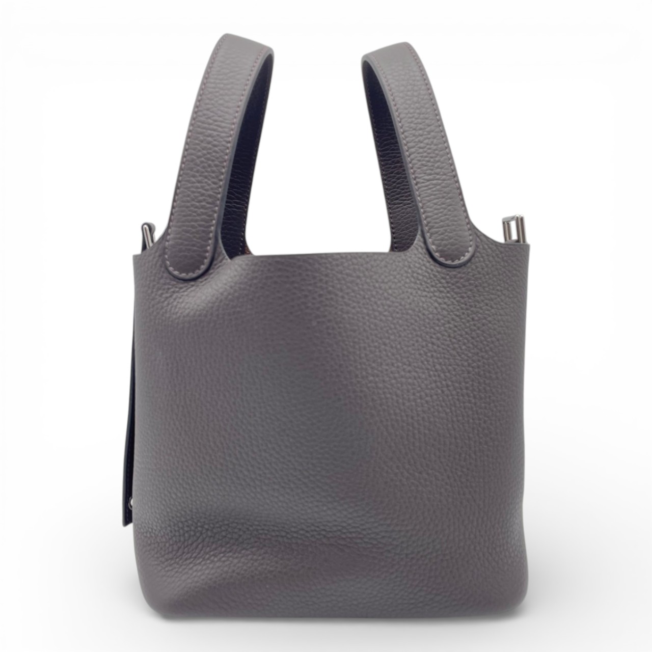 エルメス ピコタンロック PM エベンヌ トリヨンクレマンス シルバー金具 K刻印