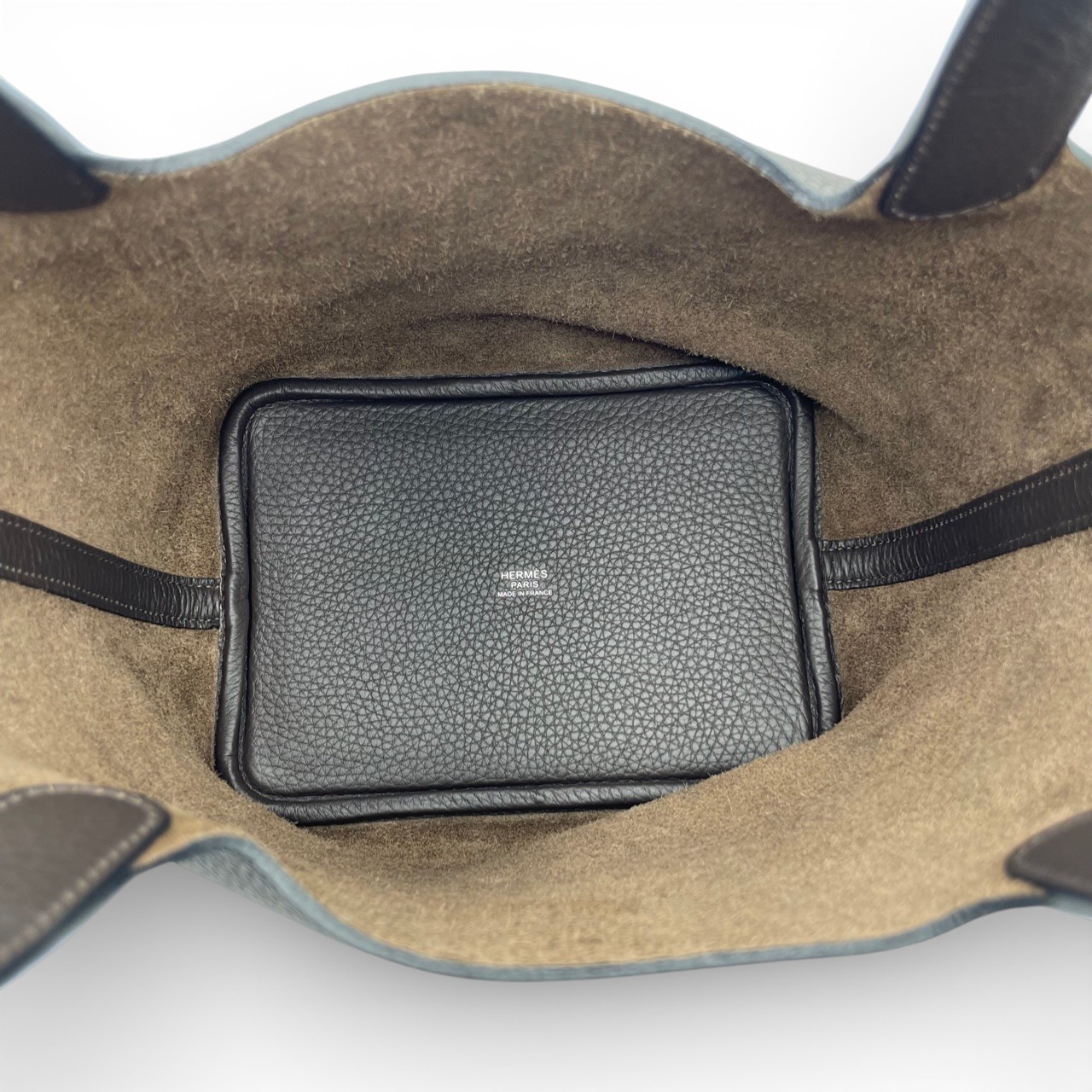 エルメス ピコタンロック PM エベンヌ トリヨンクレマンス シルバー金具 K刻印