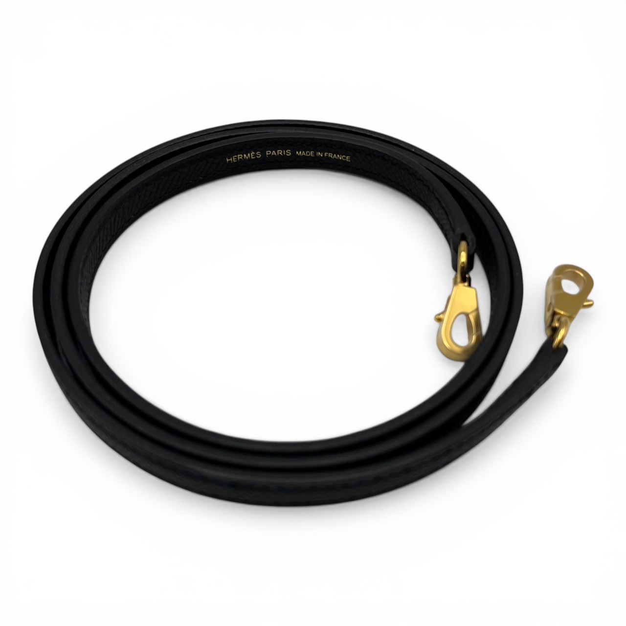 【現金特価】エルメス ミニケリー ノワール エプソン ゴールド金具 G刻印