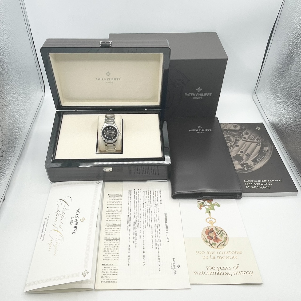 【参考定価 535万円！】パテックフィリップ TWENTY~4 7300/1200A-010 グレー 36mm