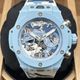 ウブロ ビッグ・バン ウニコ スカイブルーカモ 421.EX.0190.RX.JCAM サファイアクリスタル 44mm