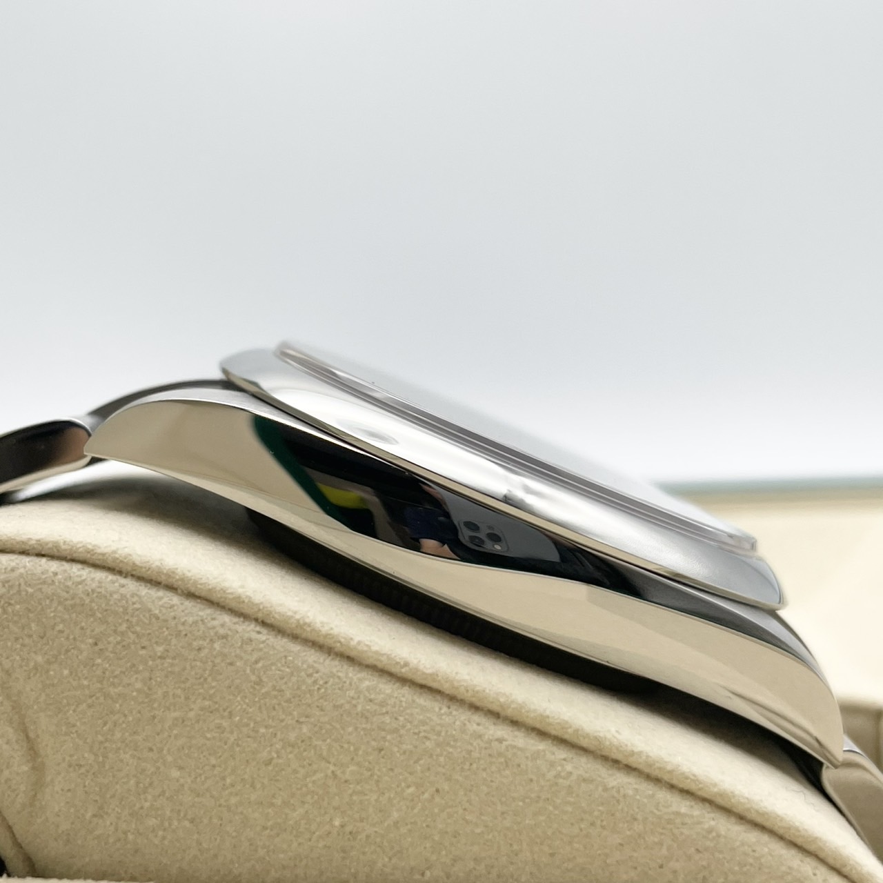 ロレックス オイスターパーペチュアル 134300 グリーン オイスターブレスレット 41mm