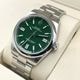 ロレックス オイスターパーペチュアル 134300 グリーン オイスターブレスレット 41mm