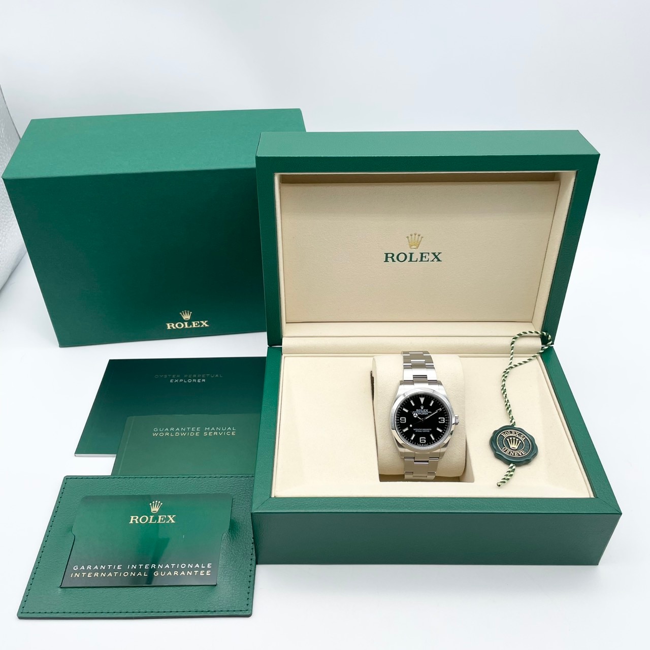 ロレックス エクスプローラー 124270 ブラック 36mm