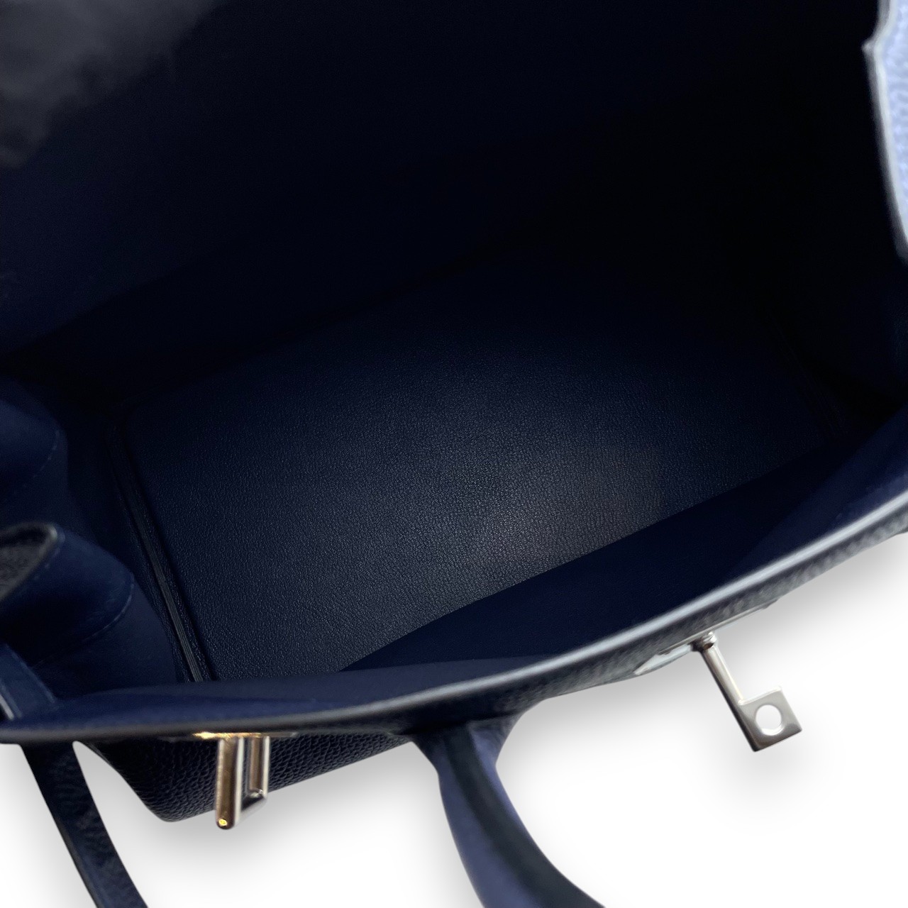 エルメス オータクロア 40 ブルーニュイ トゴ シルバー金具 Z刻印