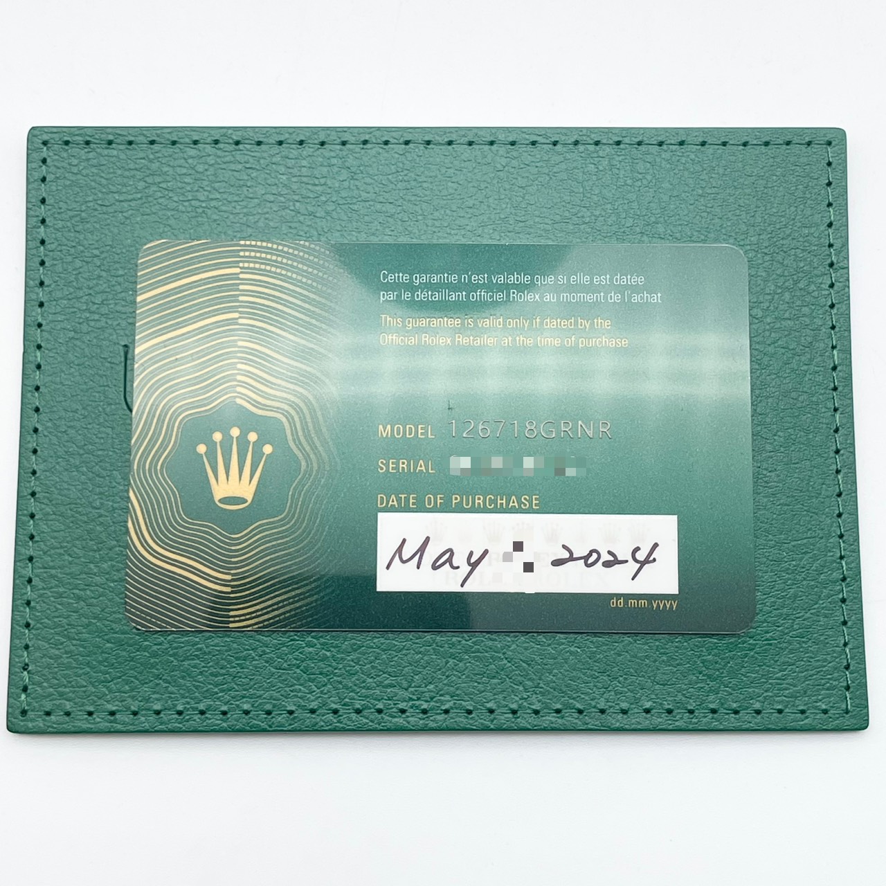 ロレックス GMTマスターII 126718GRNR イエローゴールド ジュビリーブレス ブラック 40mm