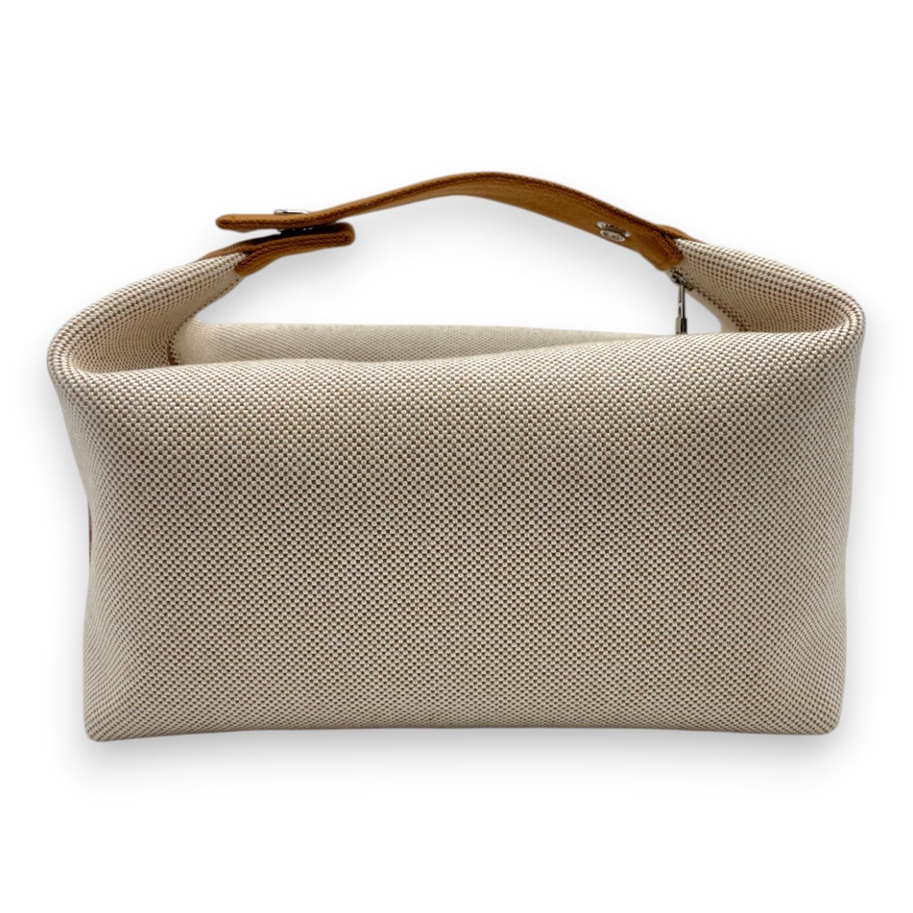 エルメス ブリッド・ア・ブラック GM ビスキュイ/エクリュ トワル