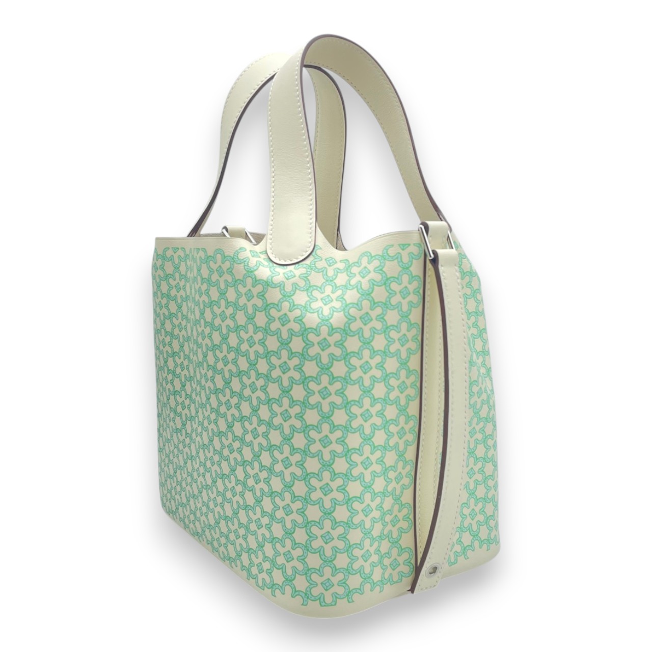 エルメス ピコタンロック ラッキーデイジー PM モーヴシルベストル スイフト シルバー金具 U刻印