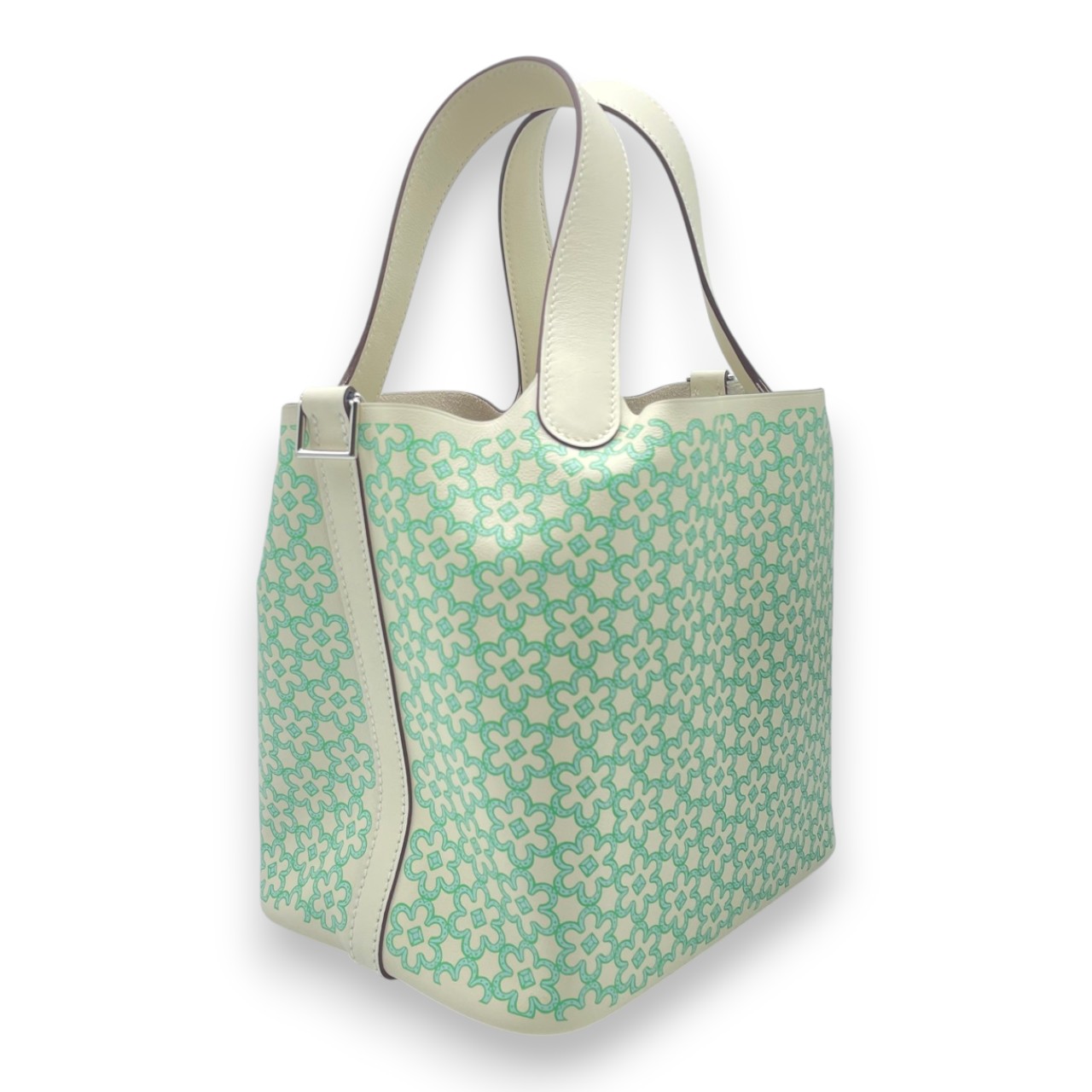 エルメス ピコタンロック ラッキーデイジー PM モーヴシルベストル スイフト シルバー金具 U刻印