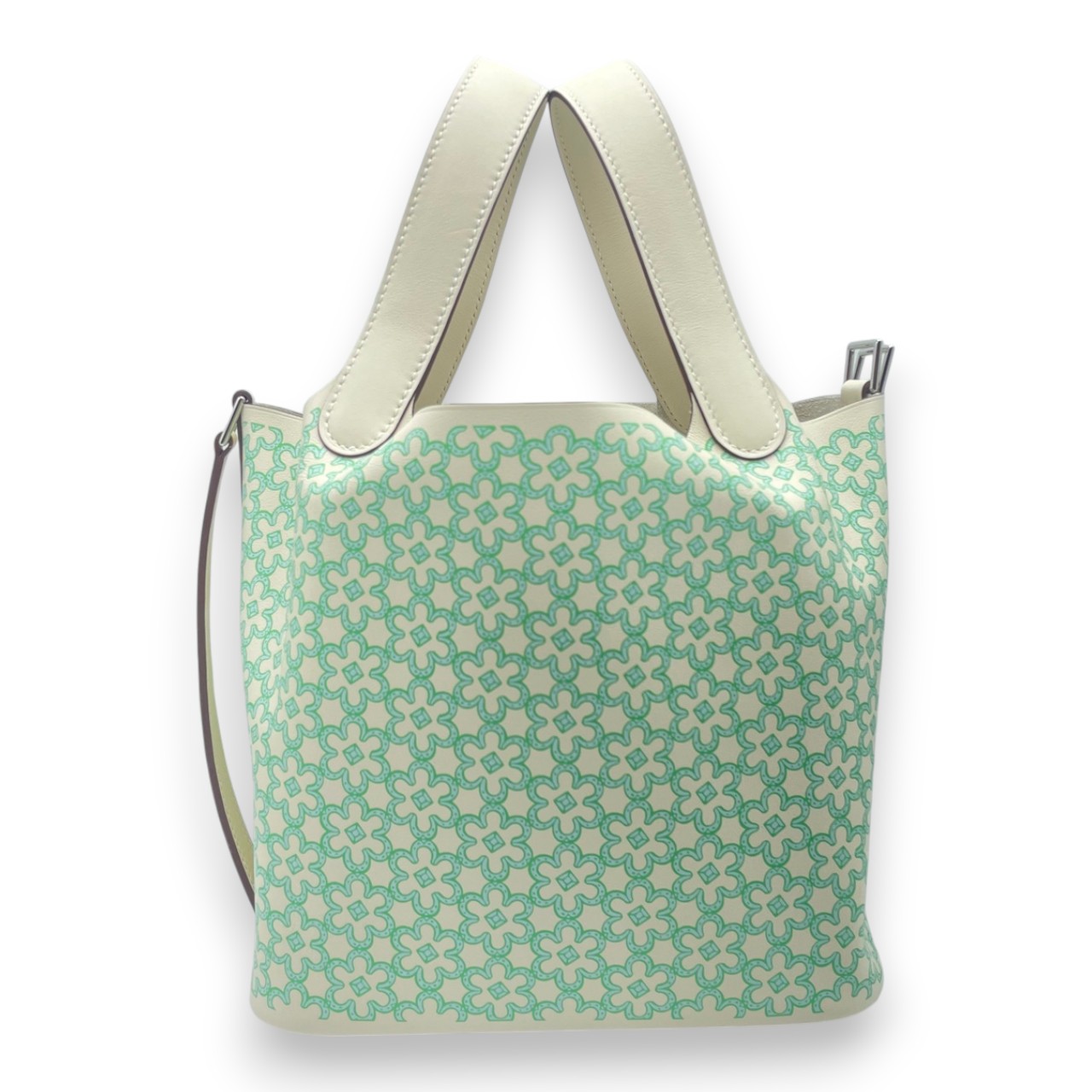 エルメス ピコタンロック ラッキーデイジー PM モーヴシルベストル スイフト シルバー金具 U刻印