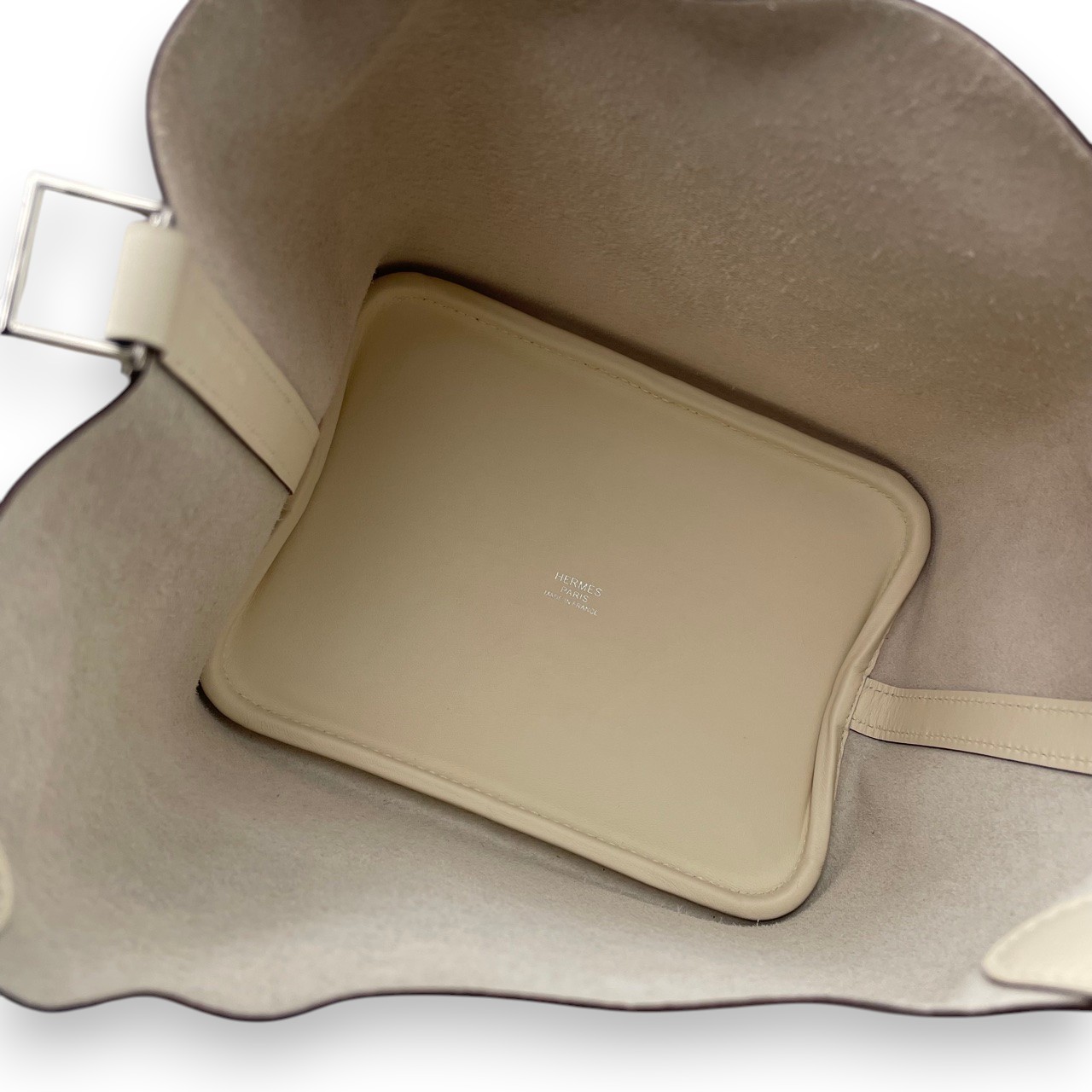 エルメス ピコタンロック ラッキーデイジー PM モーヴシルベストル スイフト シルバー金具 U刻印