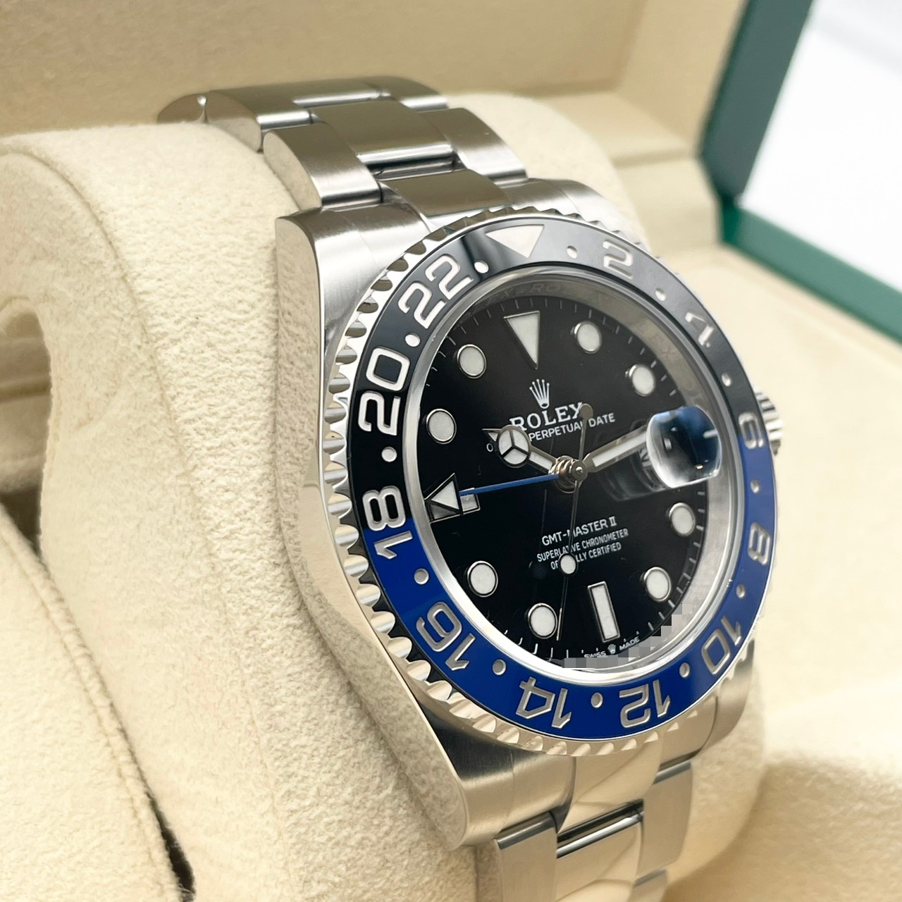 ロレックス GMTマスターII 126710BLNR バットマン オイスターブレス ブラック 40mm