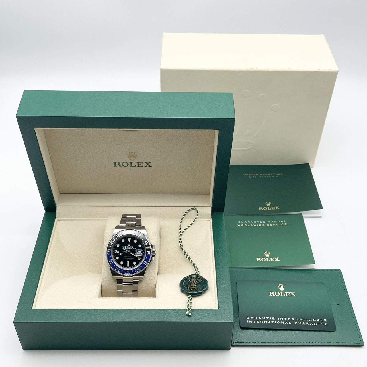 ロレックス GMTマスターII 126710BLNR バットマン オイスターブレス ブラック 40mm