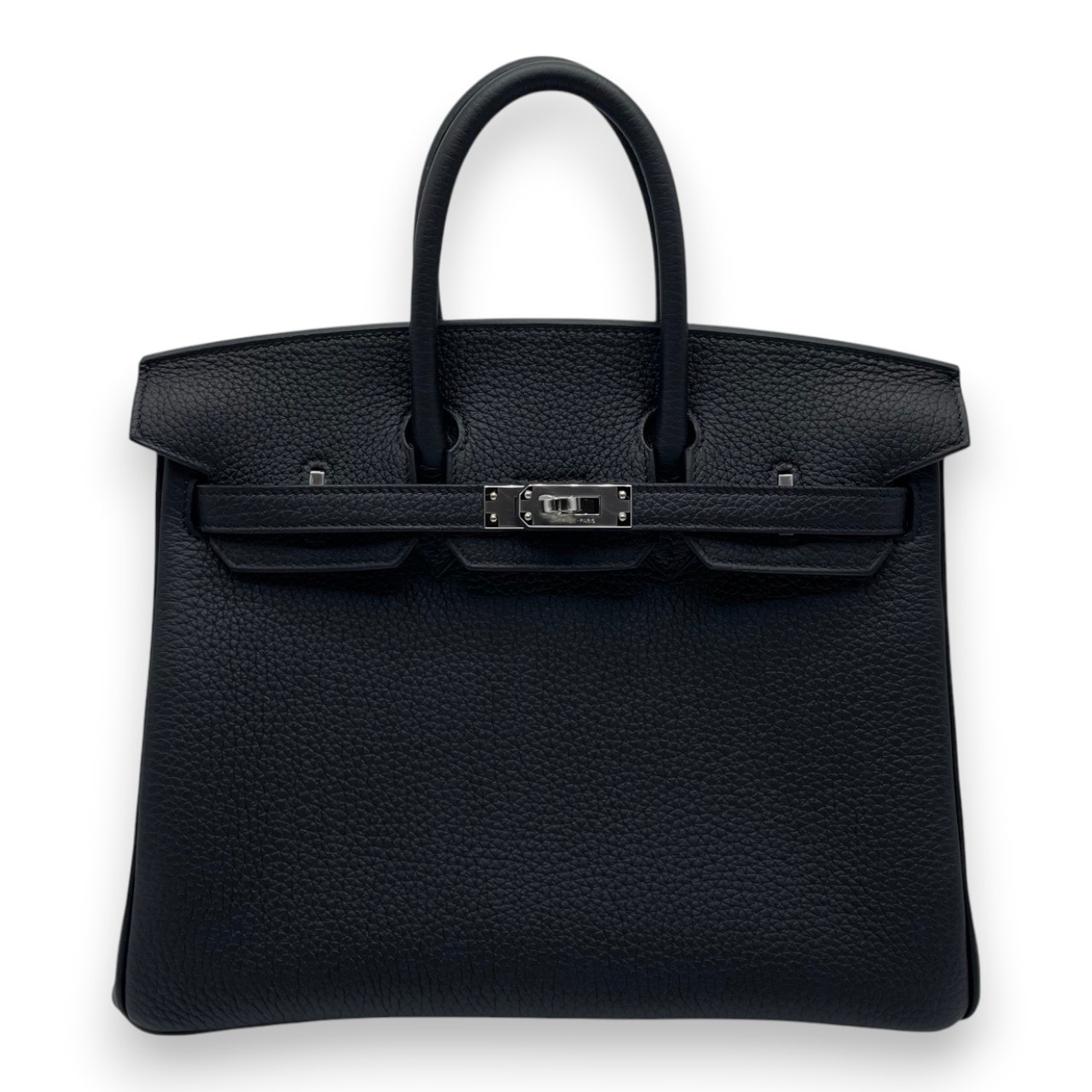 【現金特価】エルメス バーキン 25 ノワール トゴ シルバー金具 G刻印
