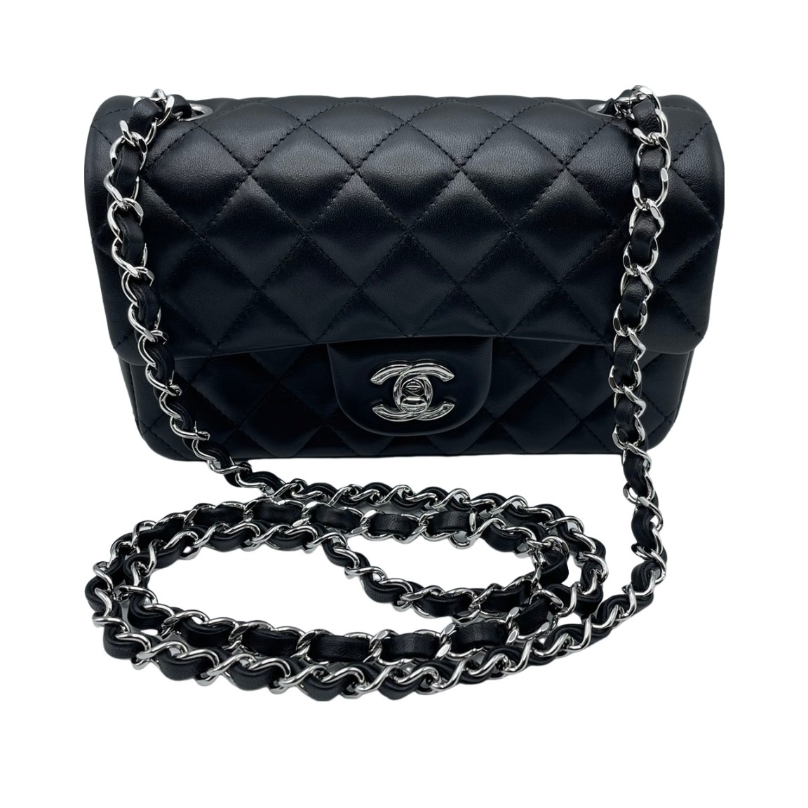 シャネル ミニフラップ ラムスキン A69900 ブラック - ブランド品専門