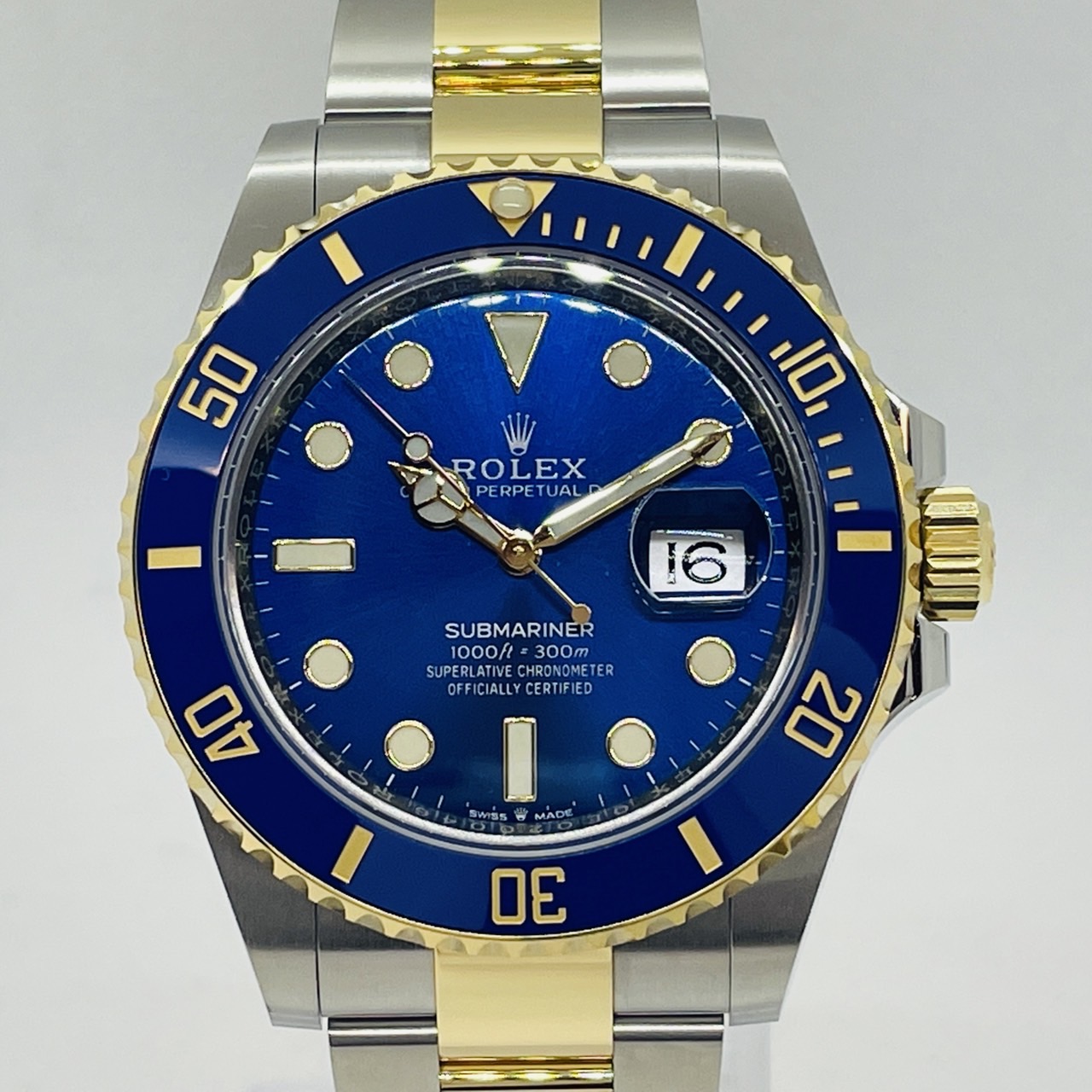 ロレックス サブマリーナ デイト 126613LB オイスターブレスレット ロイヤルブルー