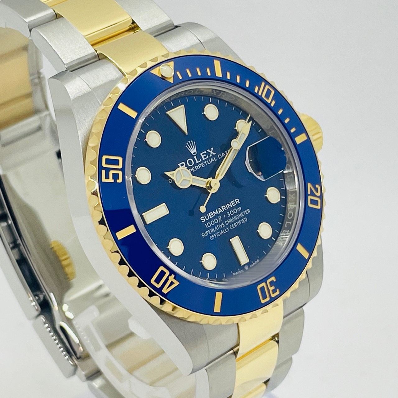 ロレックス サブマリーナ デイト 126613LB オイスターブレスレット ロイヤルブルー