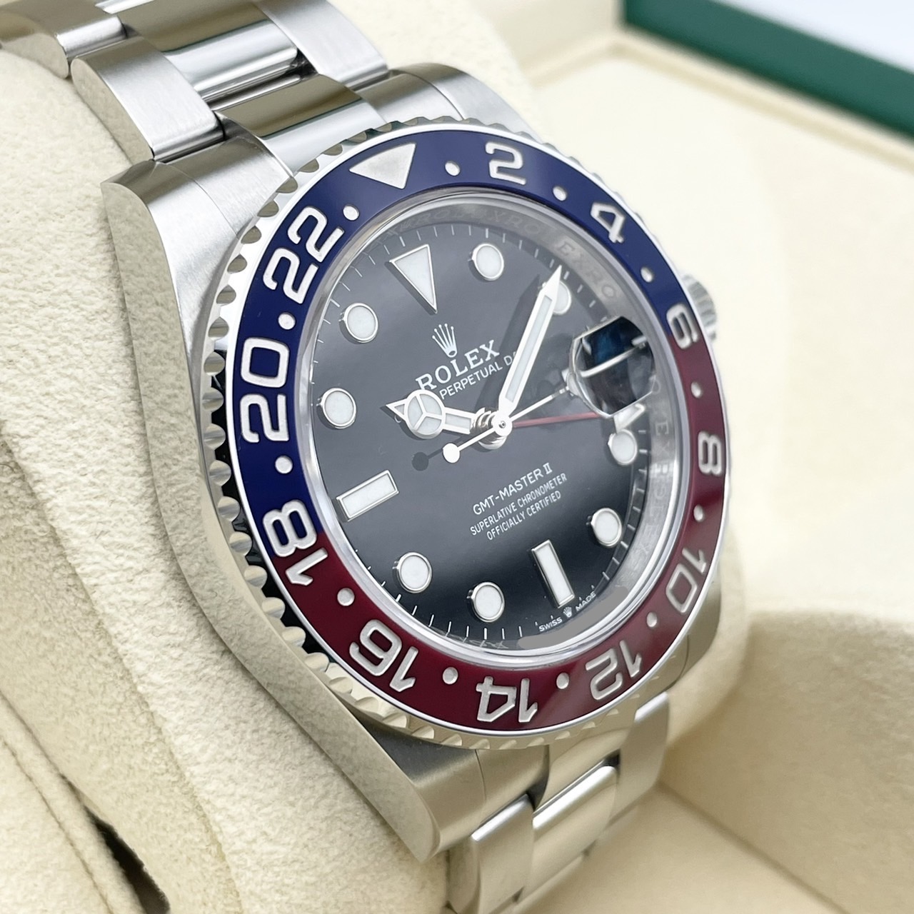 126710BLRO ROLEX（ロレックス） GMTマスターII 3列/オイスター