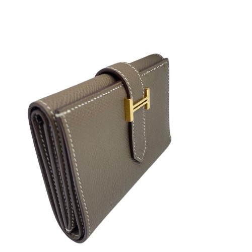 エルメス ベアンコンビネ W11 エトゥープ エプソン ゴールド金具