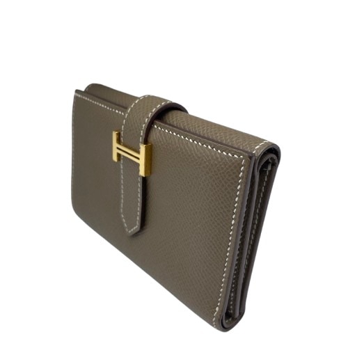 【エルメス】ベアンコンビネ エトゥープ/ゴールド金具 エプソン エルメス ベアンコンビネ W11 エトゥープ エプソン ゴールド金具