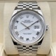 ロレックス デイトジャスト 126200 ホワイト ステンレスチール ジュビリーブレス 36mm