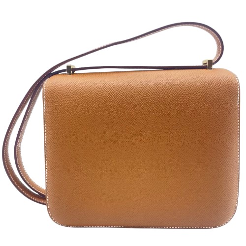 エルメス コンスタンスミニ 18 ゴールド エプソン ゴールド金具 B刻印