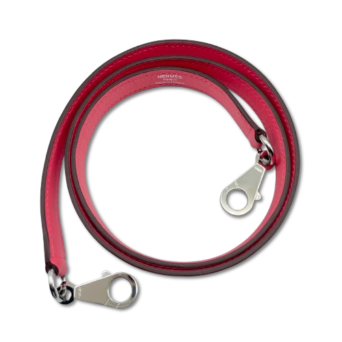 エルメス ケリー 25 ローズアザレ スイフト シルバー金具 B刻印