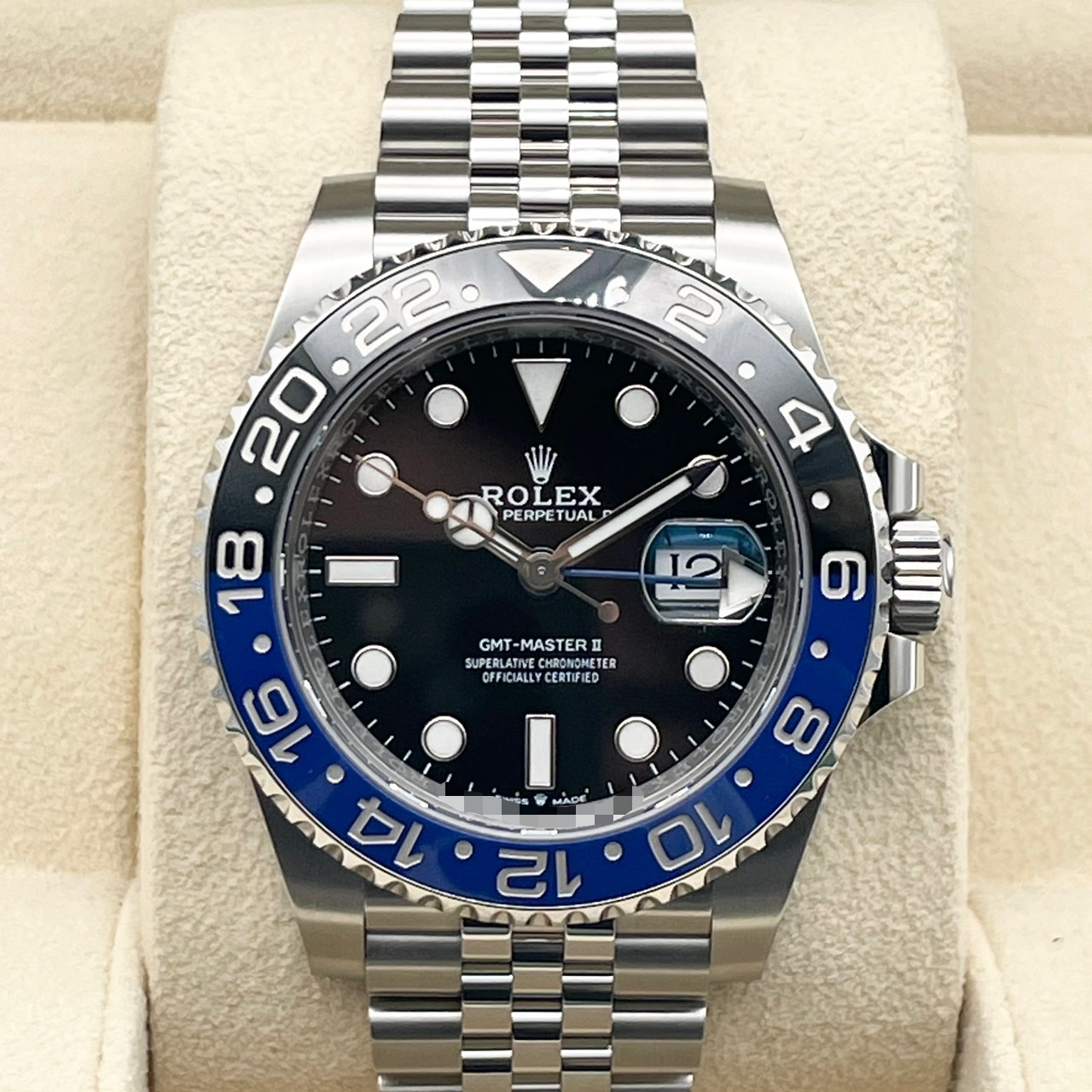 ロレックス GMTマスターII 126710BLNR バットマン ジュビリーブレス 40mm