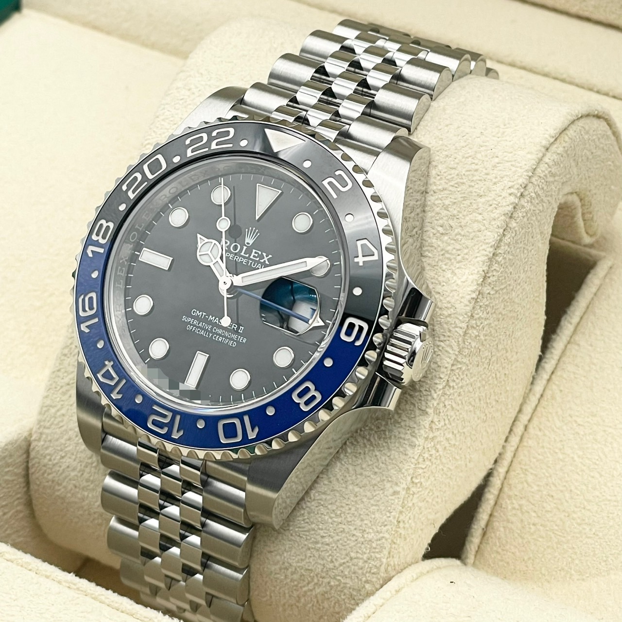 ロレックス GMTマスターII 126710BLNR バットマン ジュビリーブレス 40mm