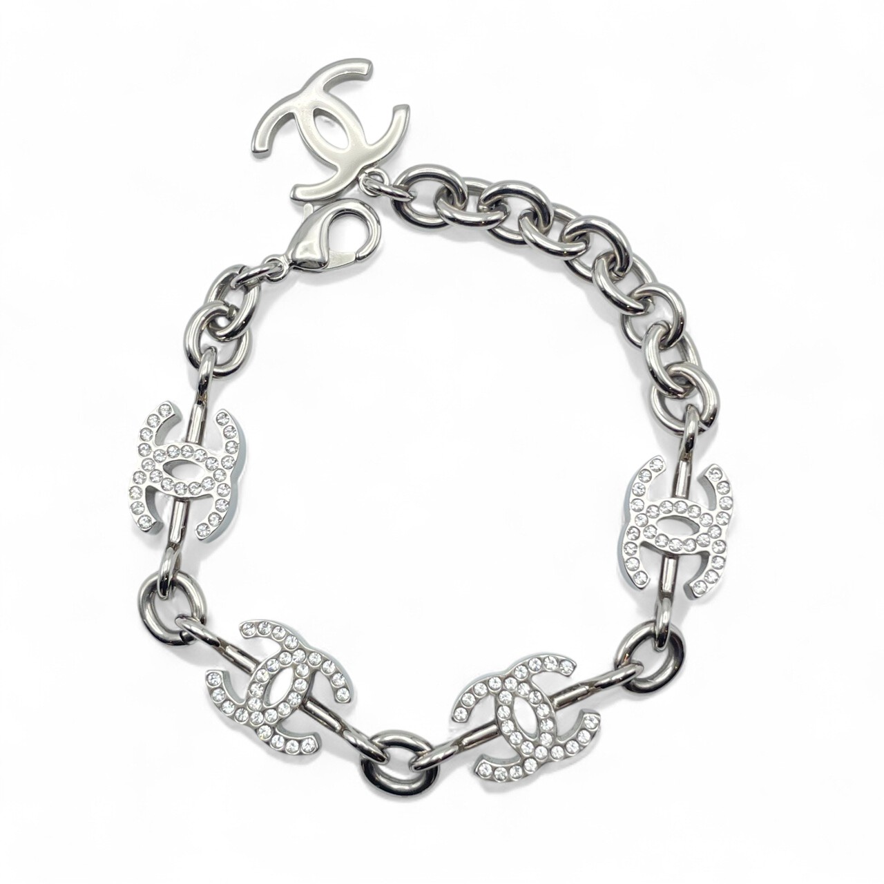 シャネル ブレスレット ABE847-B15391-NADCW シルバー 17cm