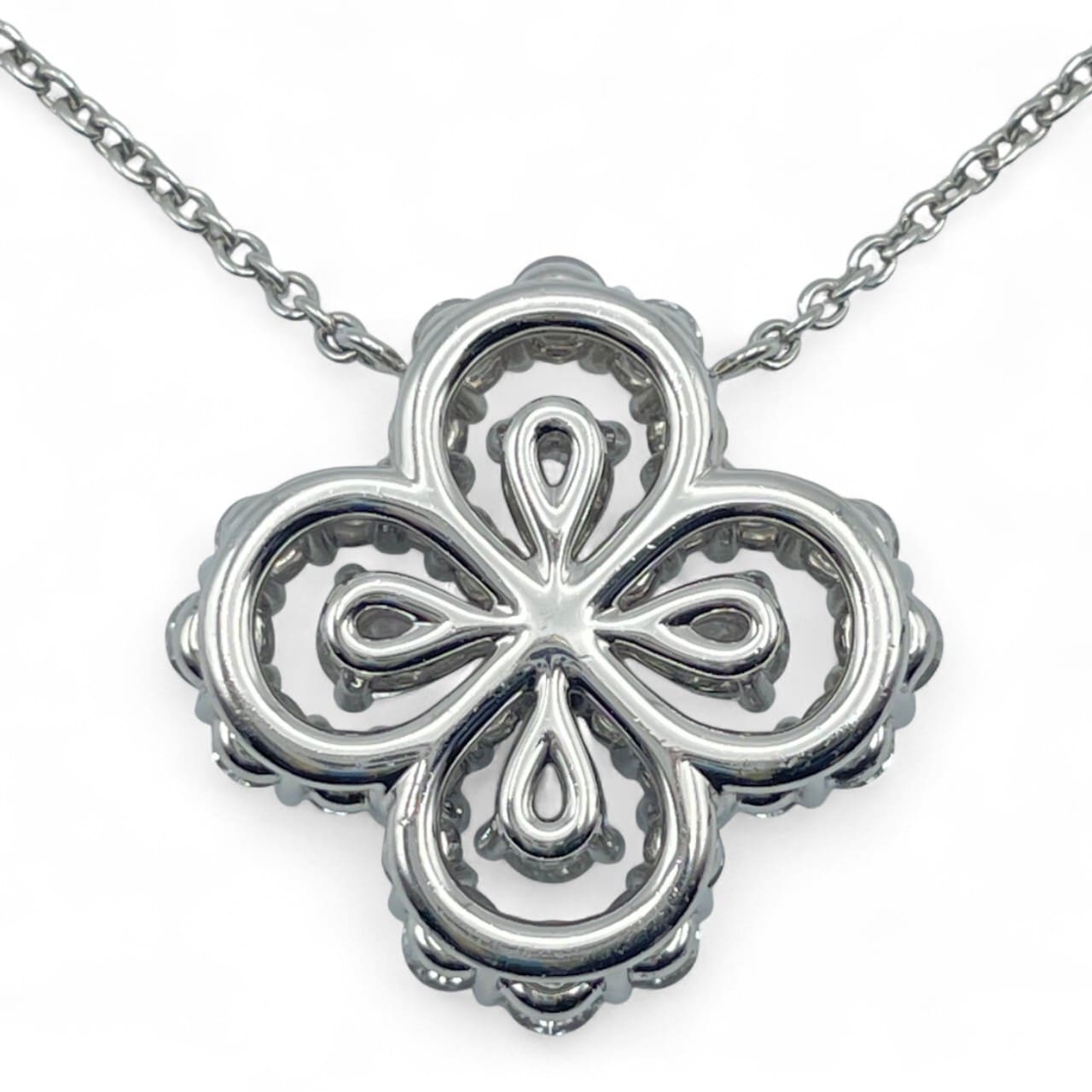 ハリーウィンストン ループ フルモチーフ ペンダント PEDPRPSML4C ダイヤモンド プラチナ