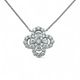 ハリーウィンストン ループ フルモチーフ ペンダント PEDPRPSML4C ダイヤモンド プラチナ