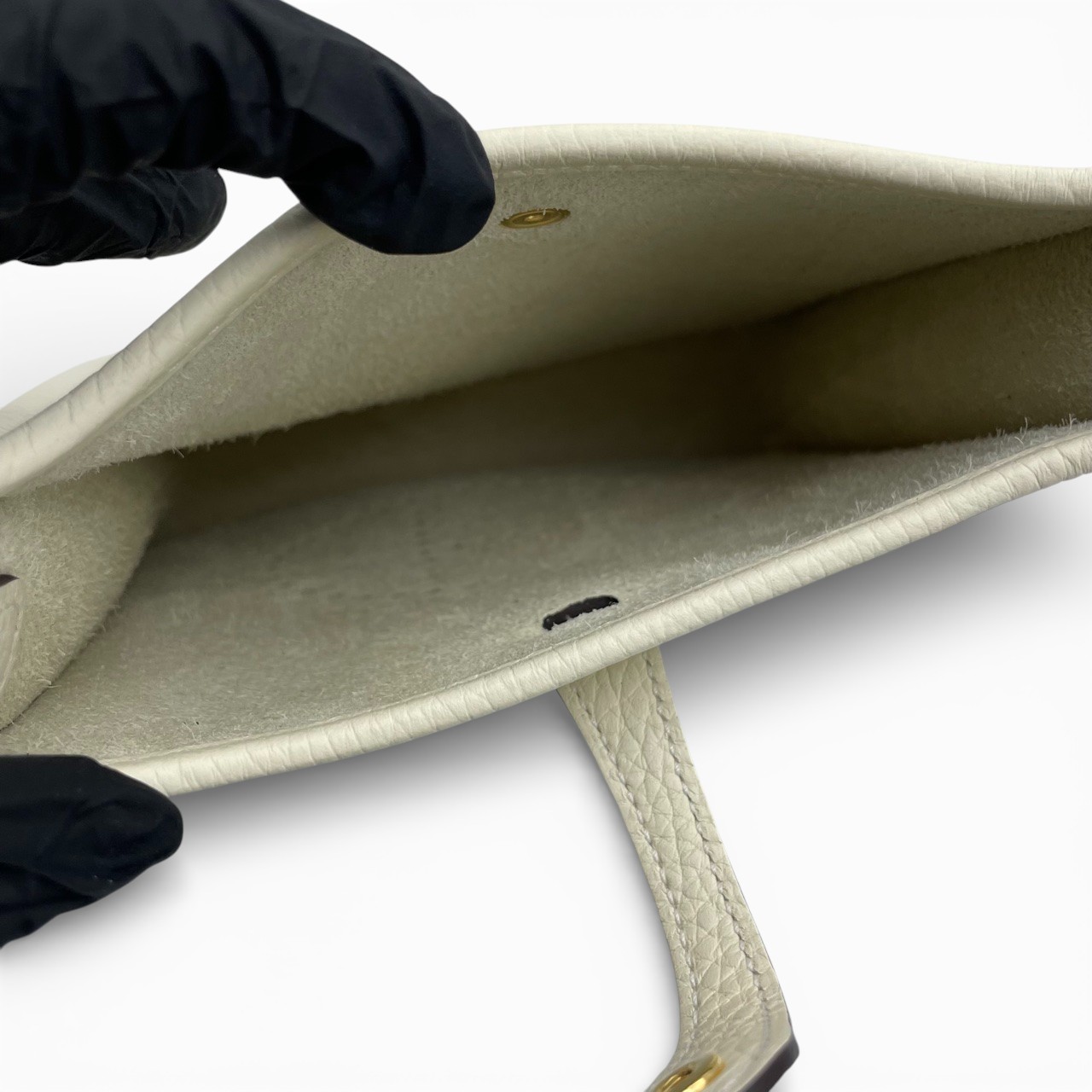 エルメス ミニエヴリン アマゾーヌ TPM べトン トリヨンクレマンス ゴールド金具 K刻印