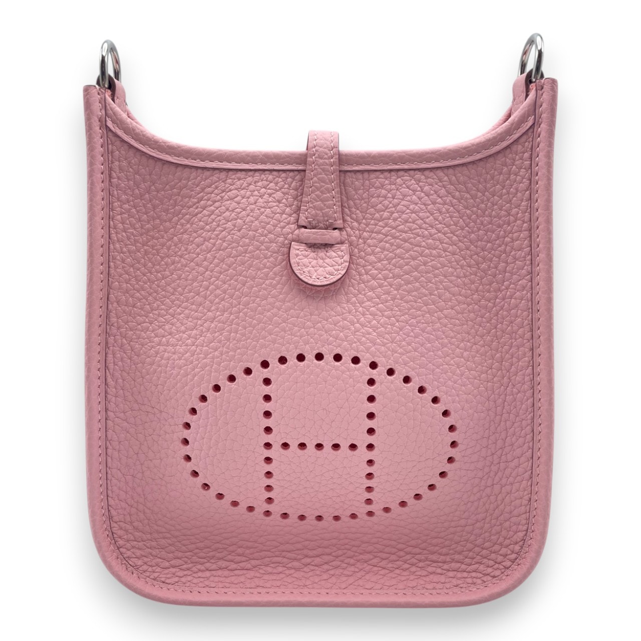 エルメス ミニエヴリン アマゾーヌ TPM ローズサクラ トリヨンクレマンス シルバー金具 K刻印