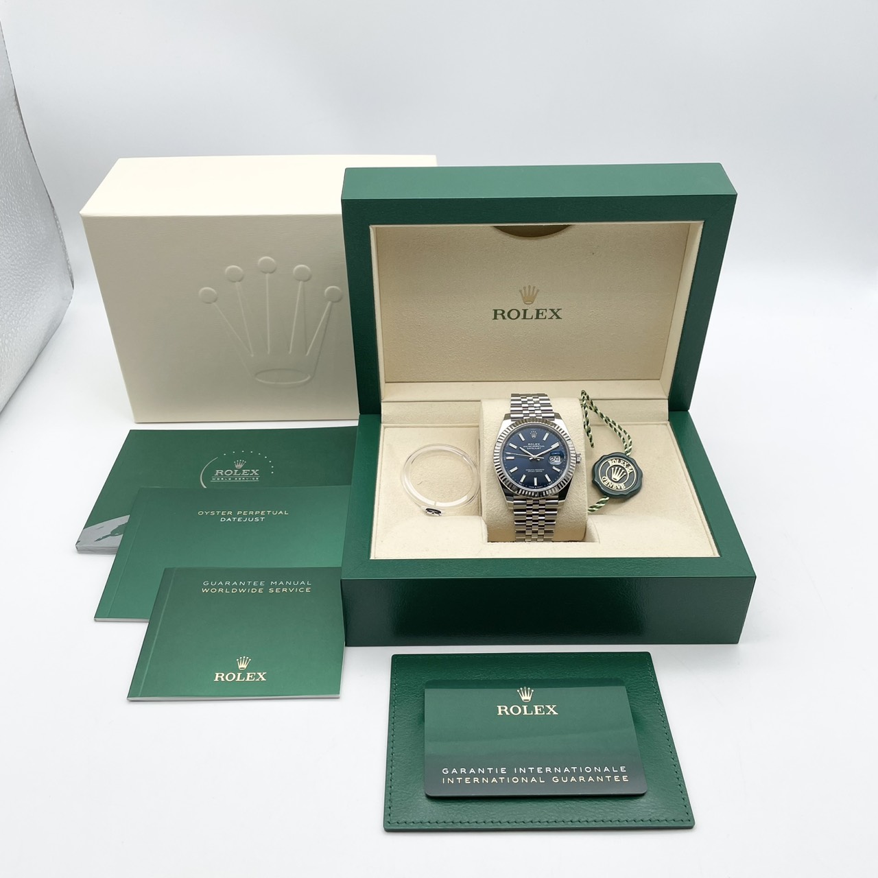 ロレックス デイトジャスト 126334  ブライトブルー ジュビリーブレス 41mm