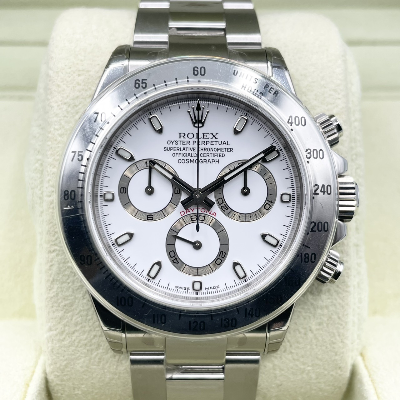 R*★様 ROLEX 116520 ホワイト文字盤ステンレススチール ロレックス デイトナ 116520 ホワイト ステンレススチール 40mm