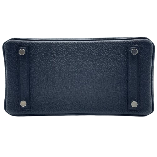 エルメス バーキン 25 ノワール トゴ シルバー金具 W刻印