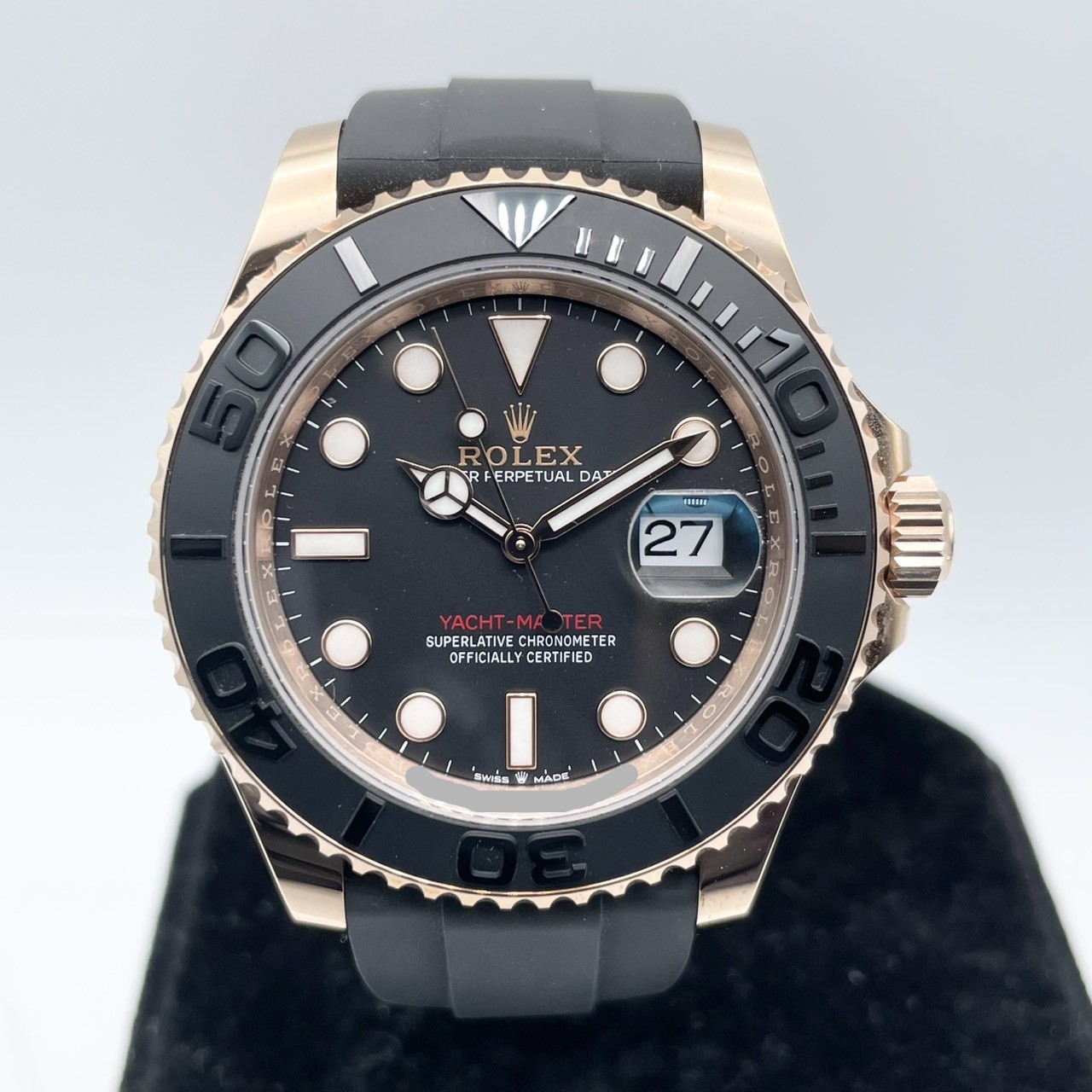 歳末大特価！】ロレックス ヨットマスター 126655 ブラック 40mm