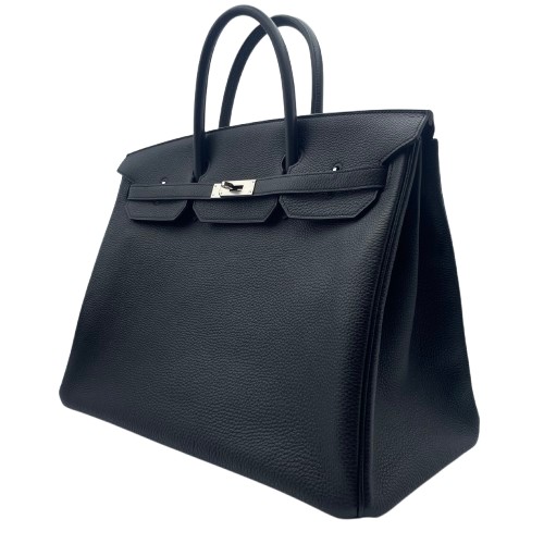 エルメス バーキン 40 ノワール トゴ シルバー金具 Y刻印