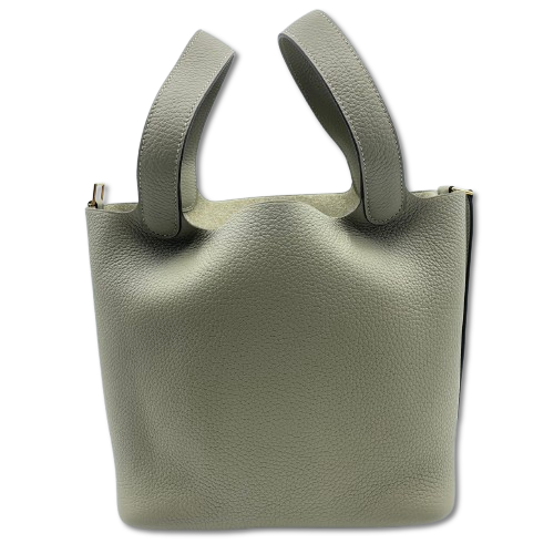 エルメス ピコタンロック MM セージ トリヨンクレマンス ゴールド金具 B刻印