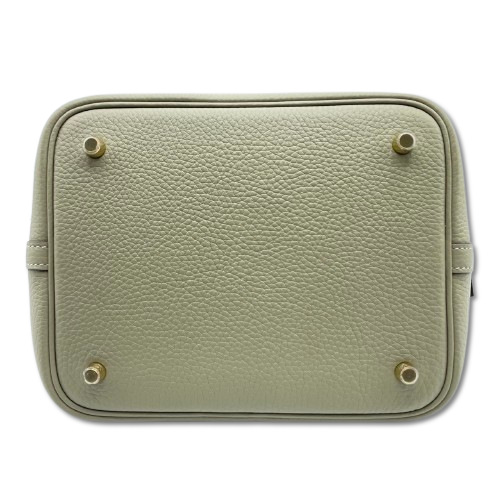 エルメス ピコタンロック MM セージ トリヨンクレマンス ゴールド金具 B刻印