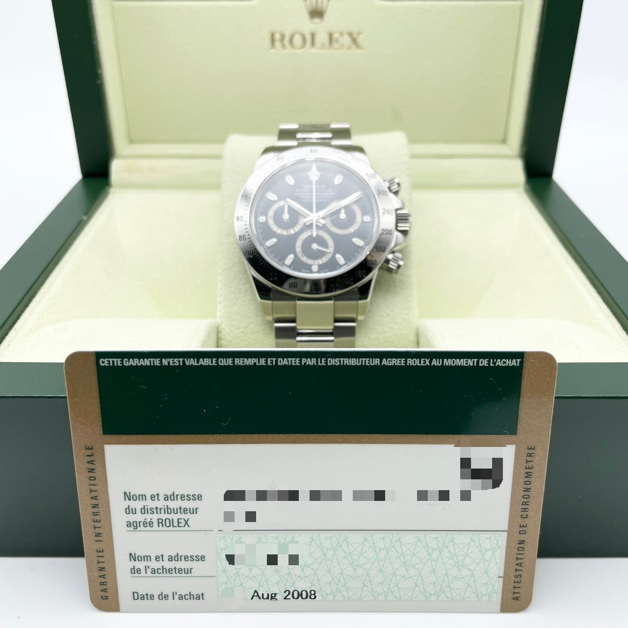 ロレックス デイトナ 116520 ブラック 40mm