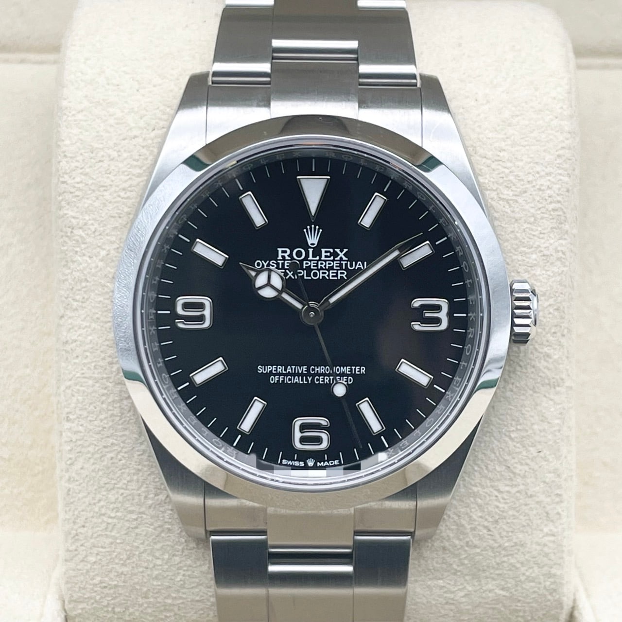 ロレックス エクスプローラー 124270 ブラック 36mm